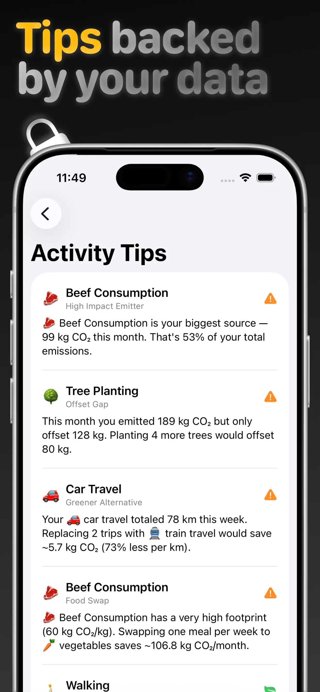 Claud CO2 activity logging