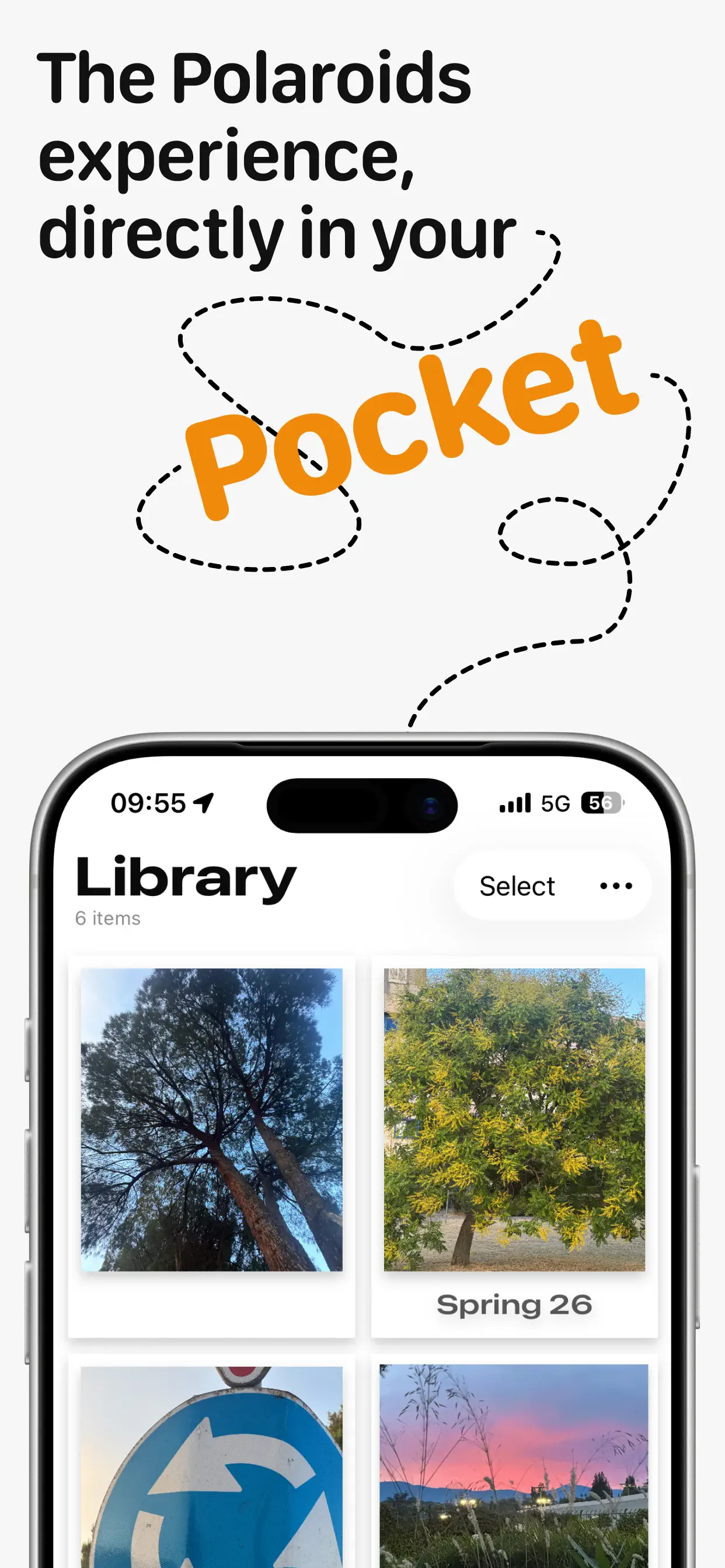 Poly polaroid camera