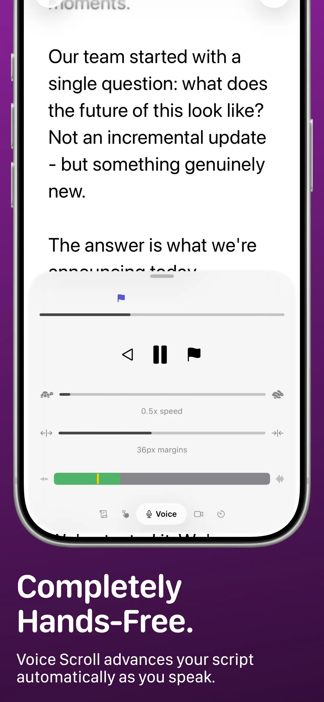 yPrompt reading modes